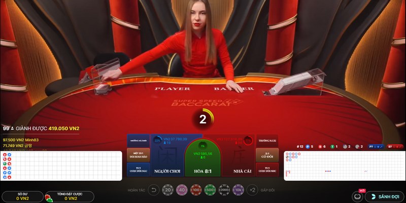 game baccarat